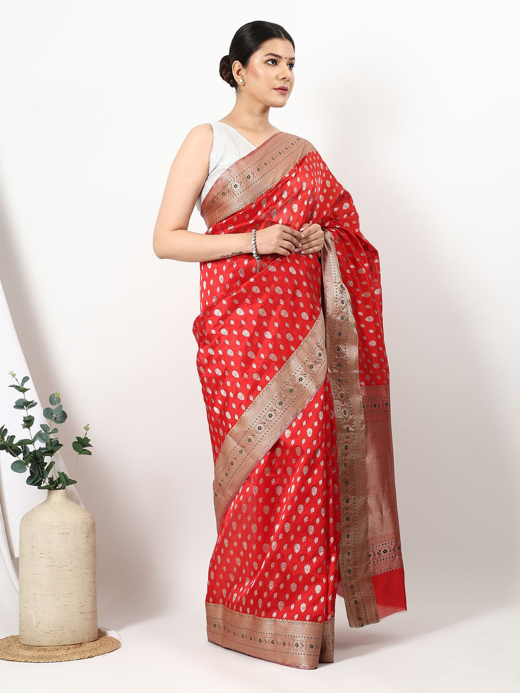 Raktashree - Chanderi Silk Saree