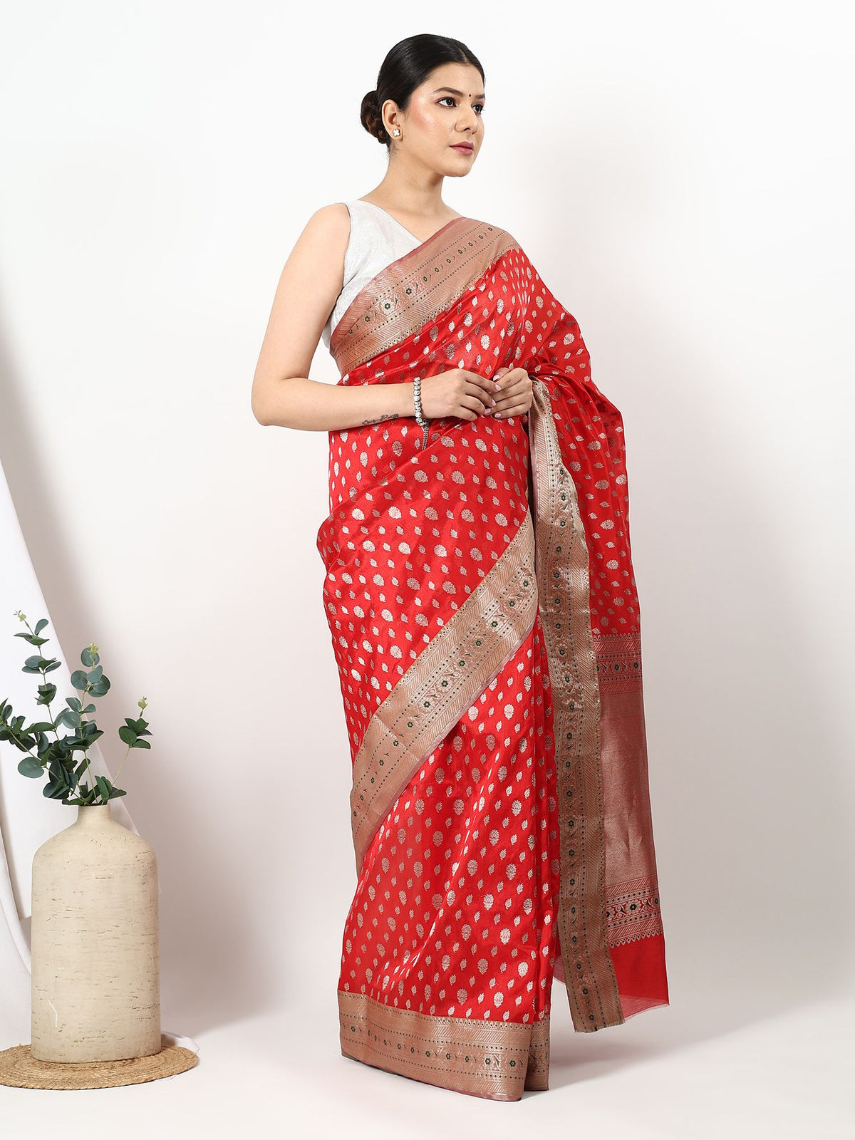 Raktashree - Chanderi Silk Saree