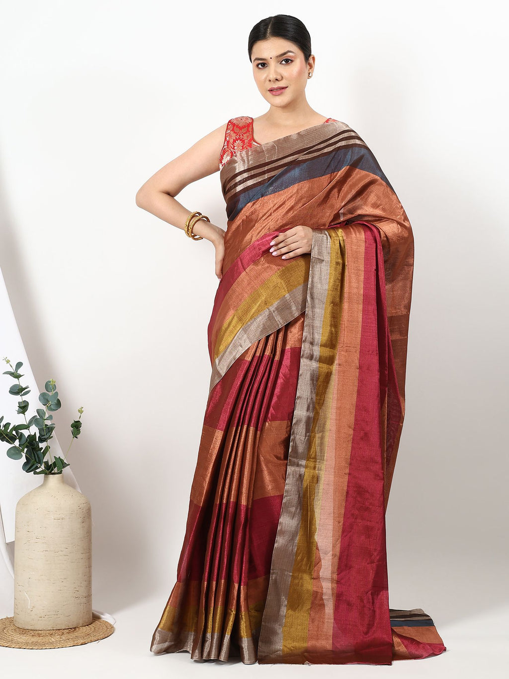 Hiranyaprabha - Chanderi Silk Saree