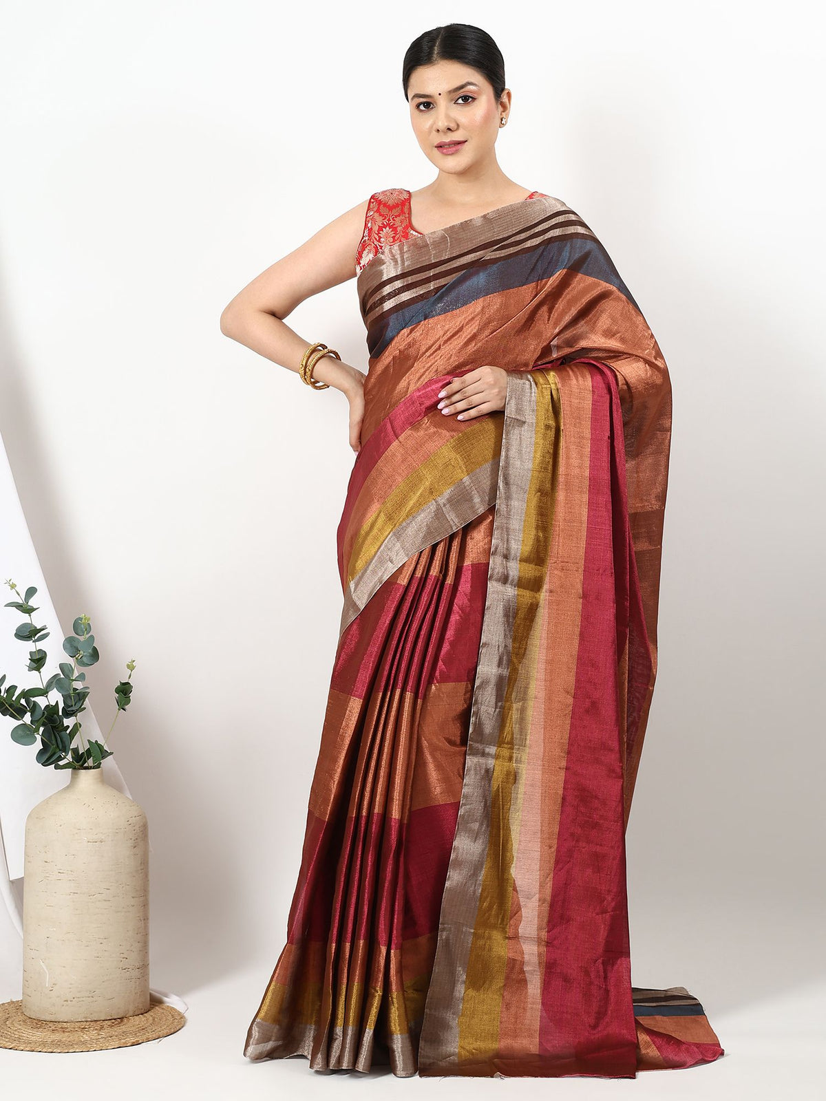 Hiranyaprabha - Chanderi Silk Saree