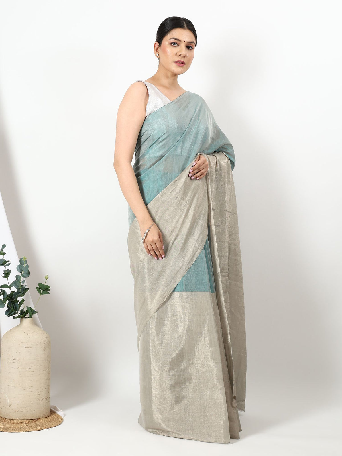 Hiranyaprabha - Chanderi Silk Saree