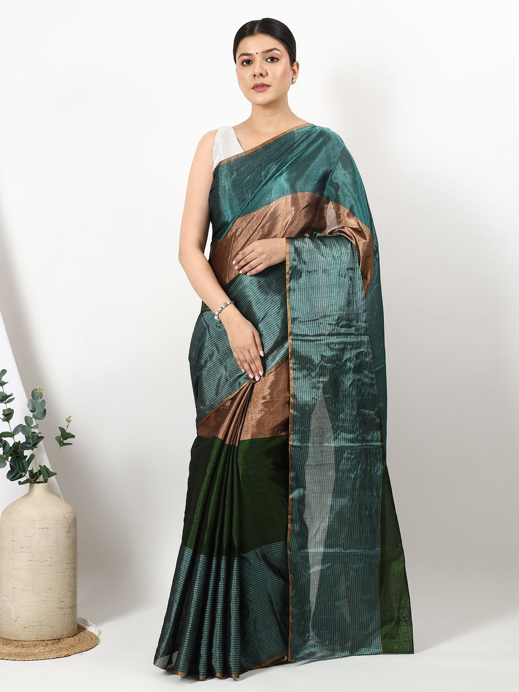 Hiranyaprabha - Chanderi Silk Saree