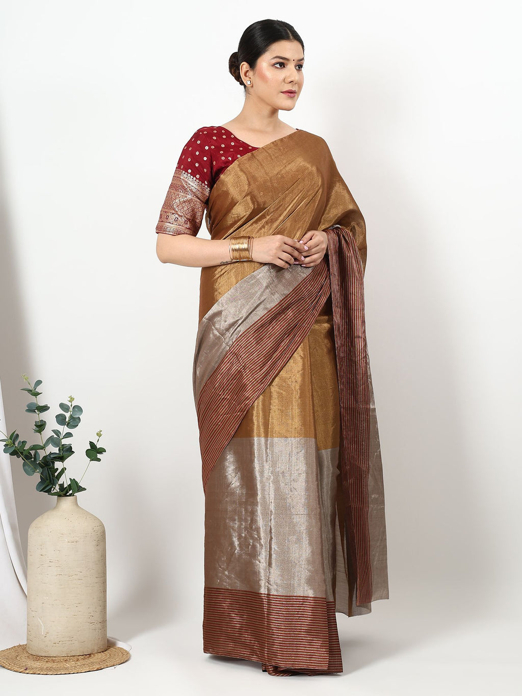 Hiranyaprabha - Chanderi Silk Saree