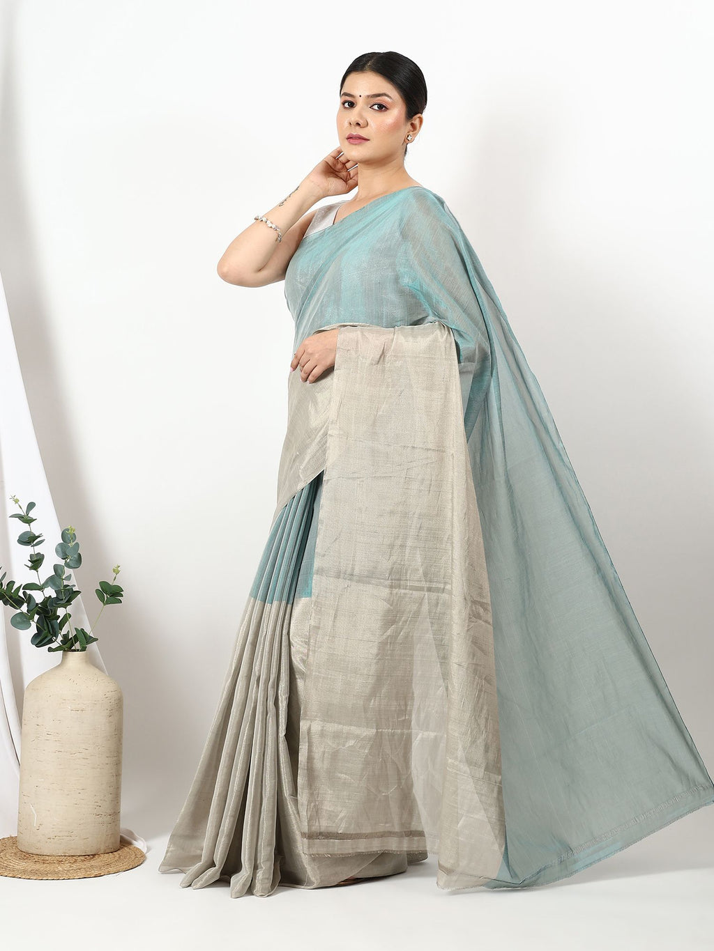 Hiranyaprabha - Chanderi Silk Saree