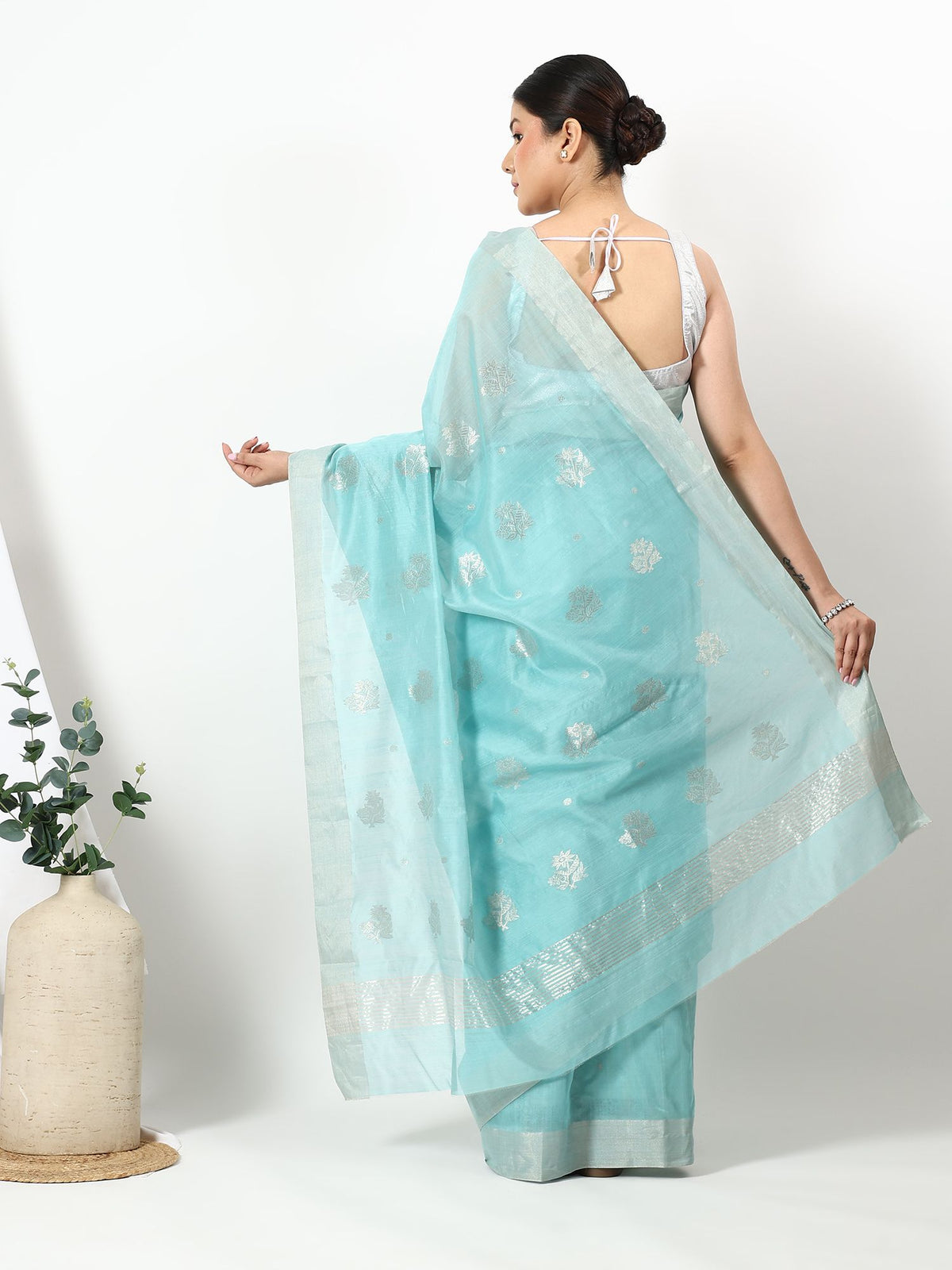 Meghika - Chanderi Silk Saree