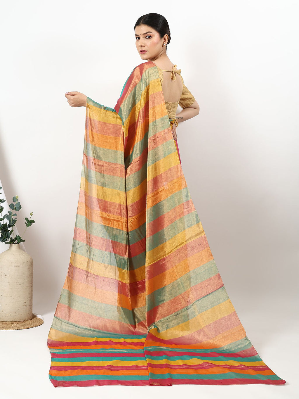 Hiranyaprabha - Chanderi Silk Saree
