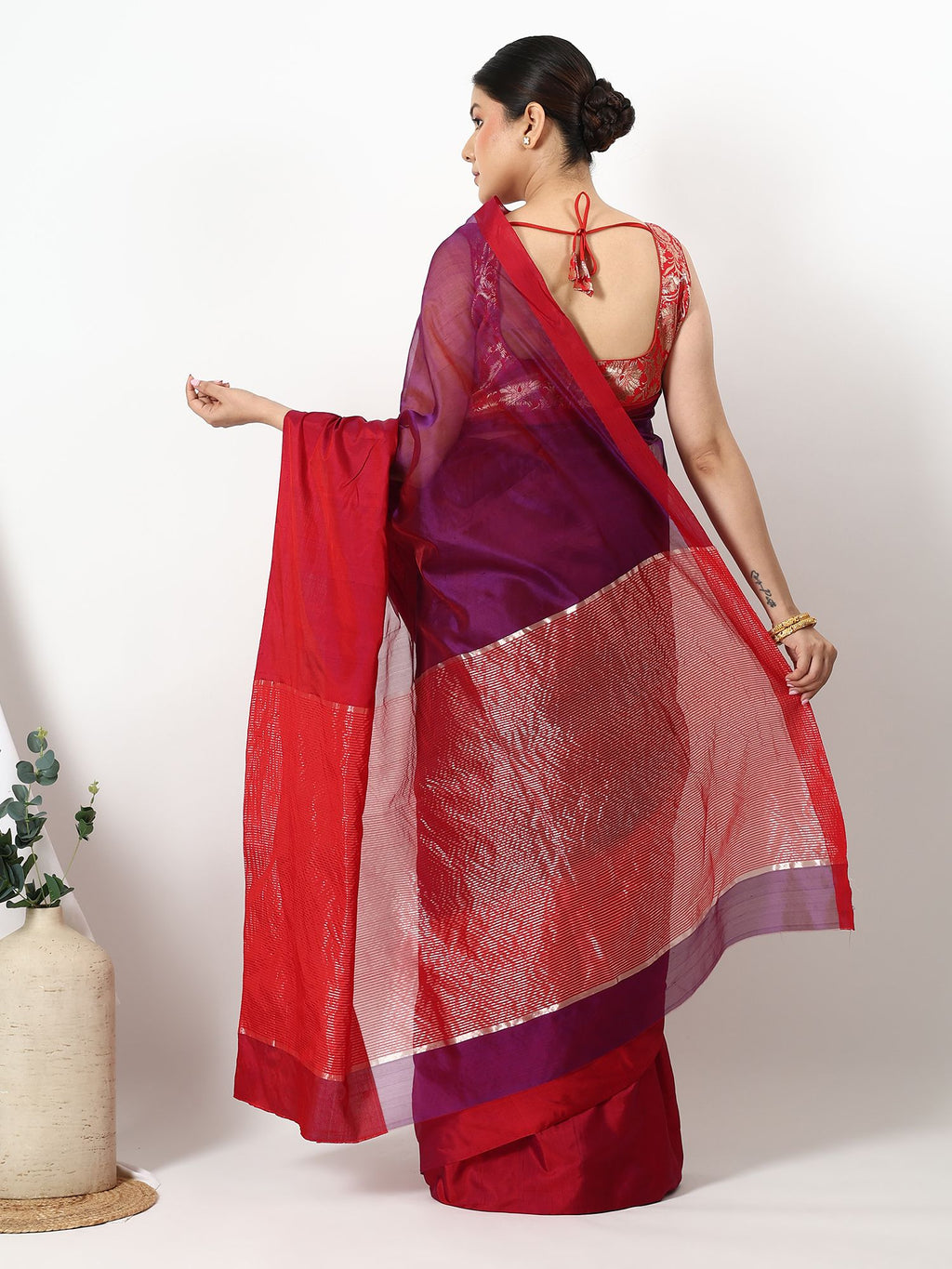 Amra-Manjari - Chanderi Silk Saree