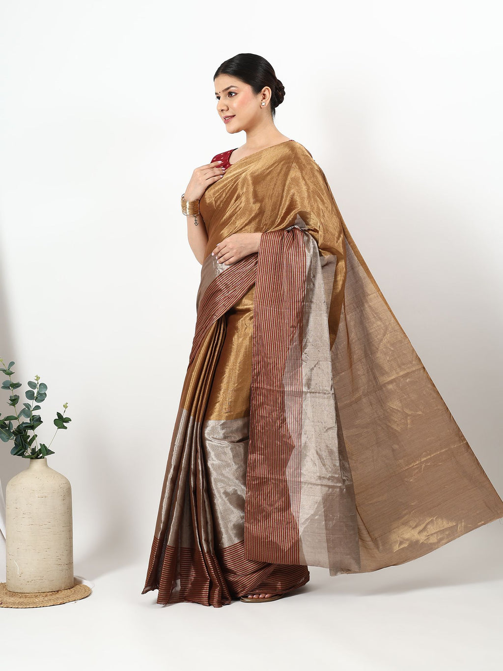 Hiranyaprabha - Chanderi Silk Saree