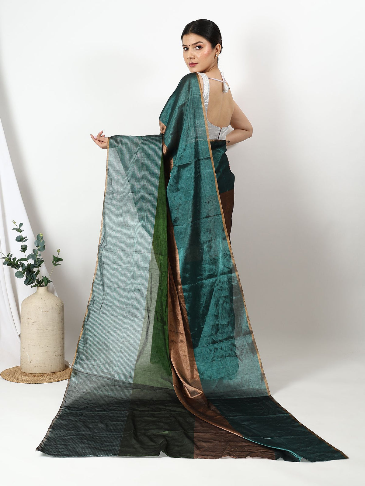 Hiranyaprabha - Chanderi Silk Saree