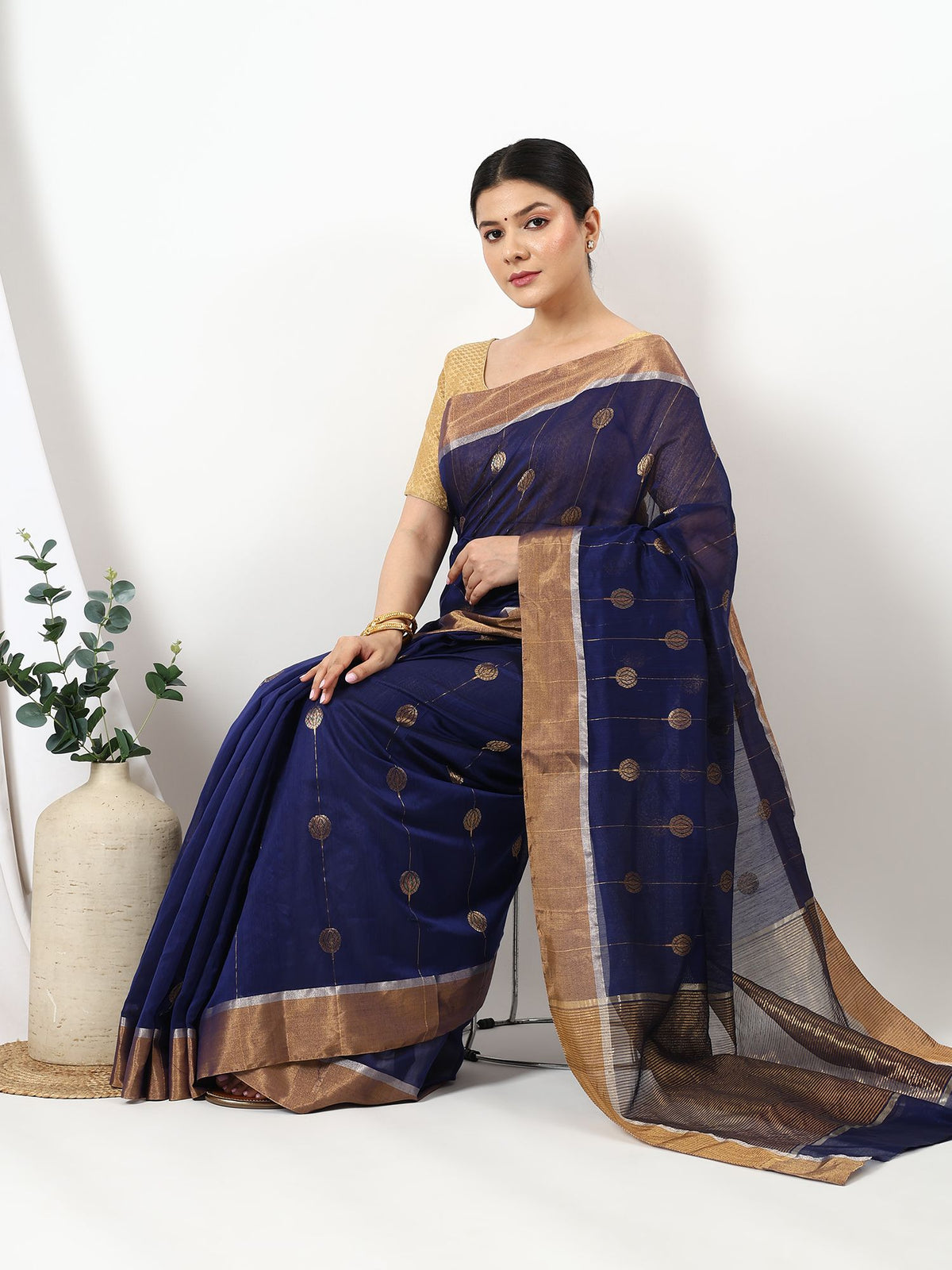 Deepashikha - Chanderi Silk Saree