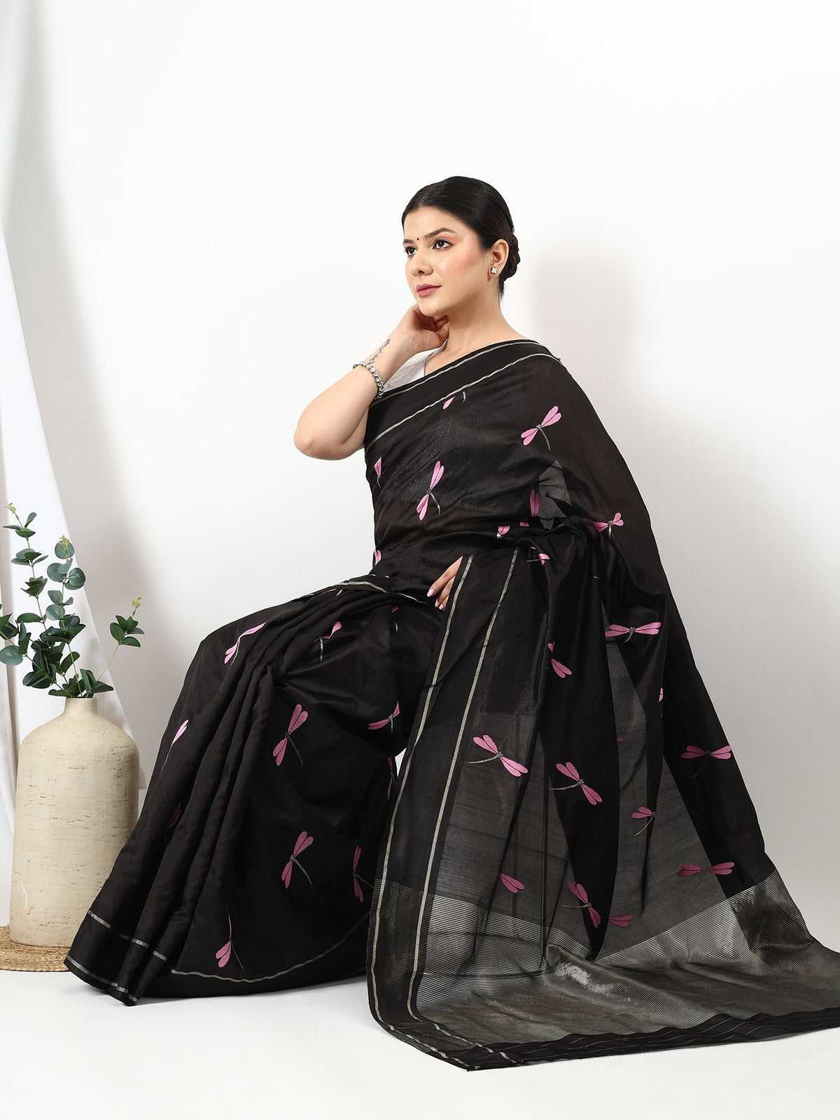 Krishnangi - Chanderi Silk Saree