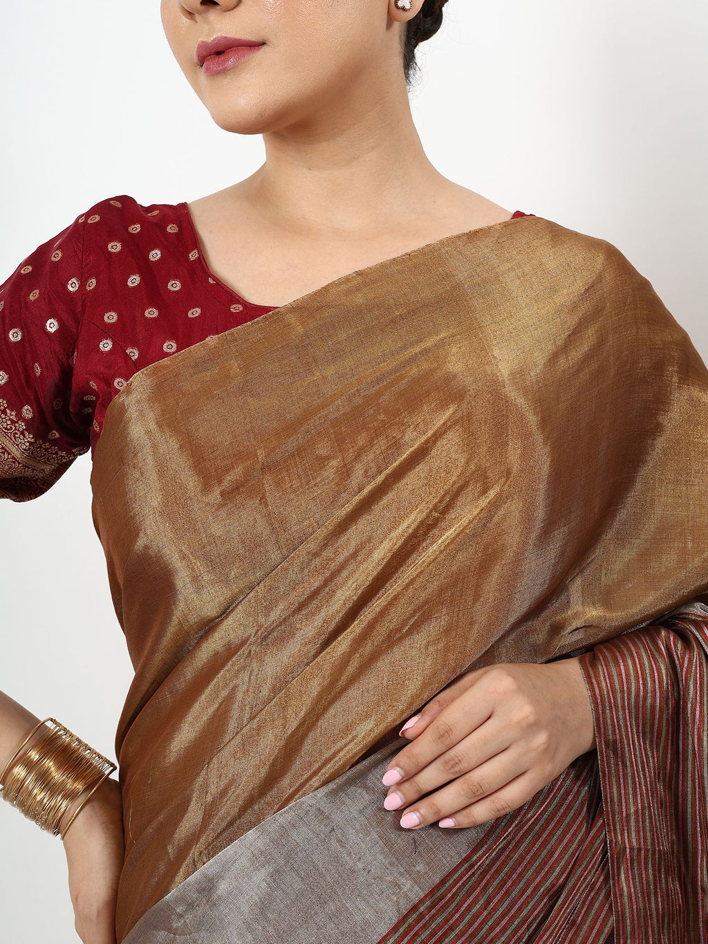 Hiranyaprabha - Chanderi Silk Saree