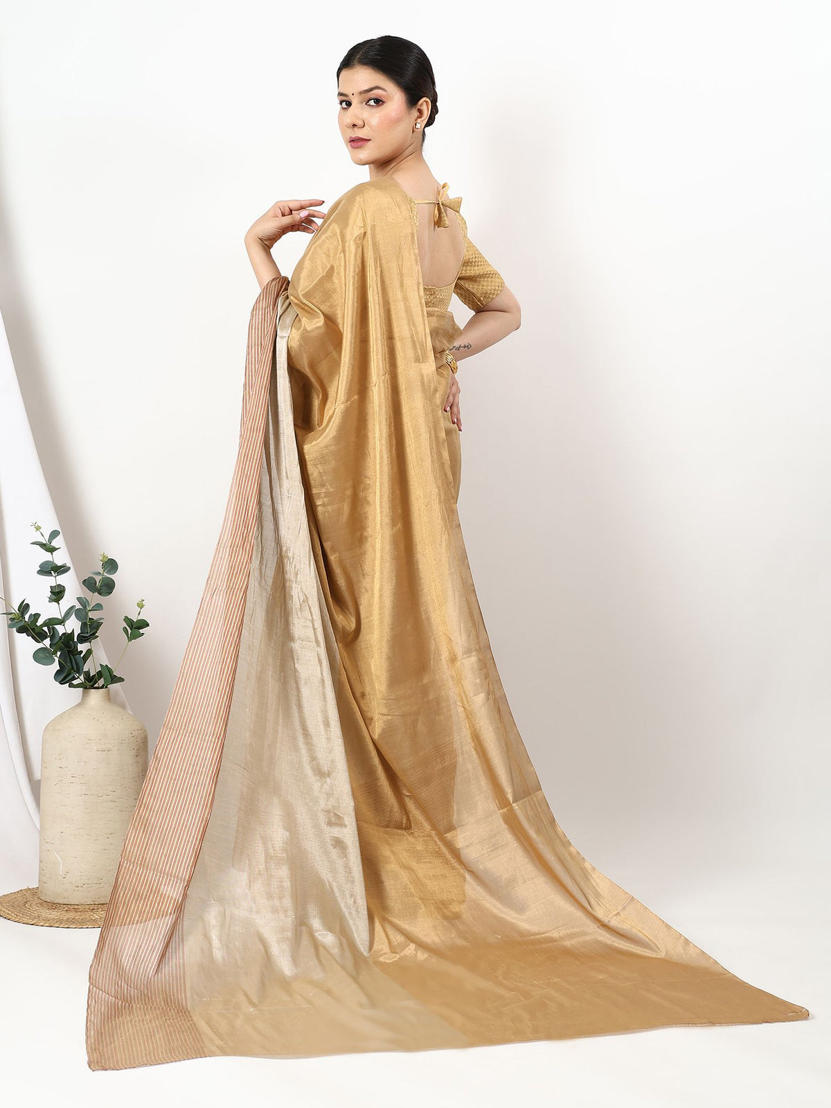 Hiranyaprabha - Chanderi Silk Saree