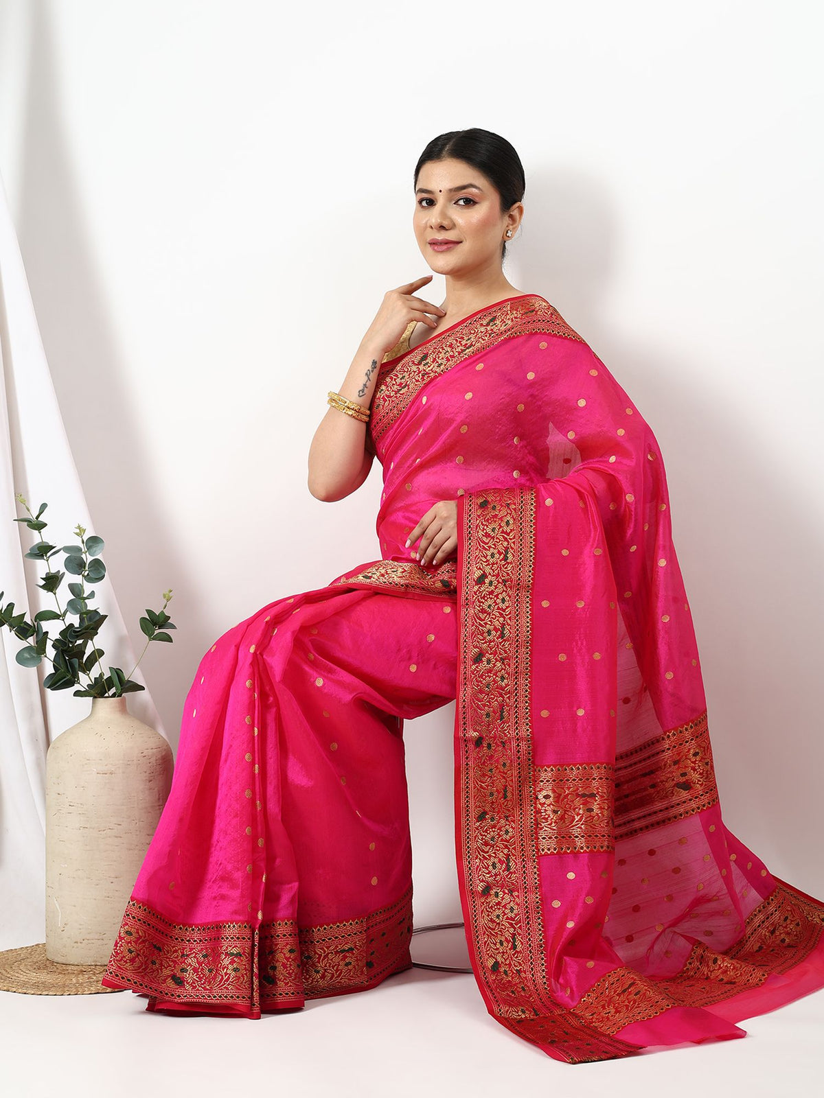 Suvarnaprabha - Chanderi Silk Saree