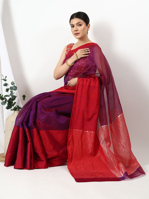 Amra-Manjari - Chanderi Silk Saree
