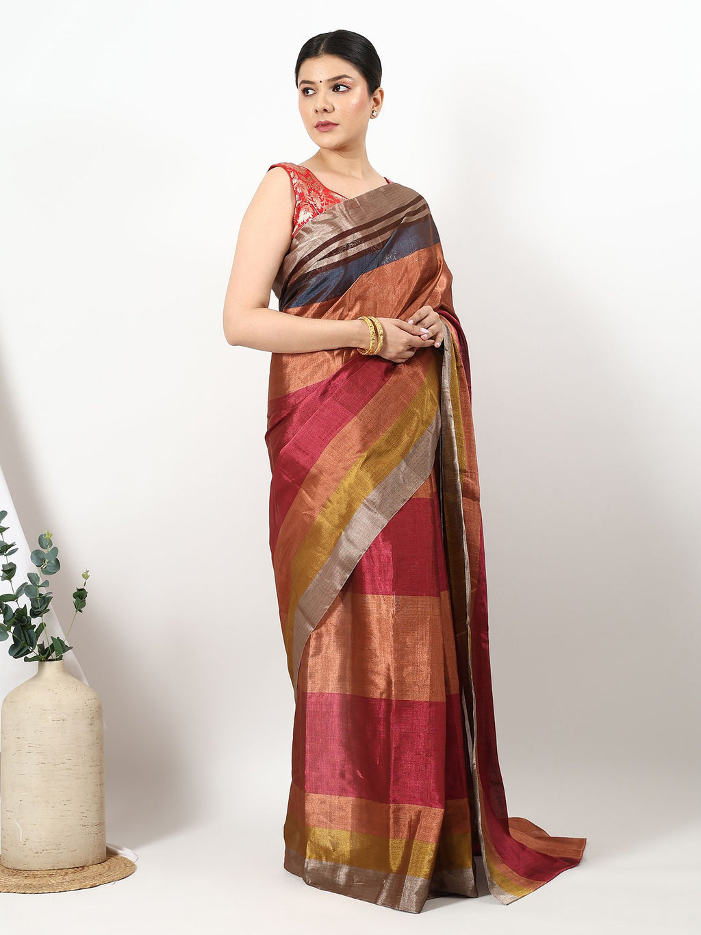 Hiranyaprabha - Chanderi Silk Saree