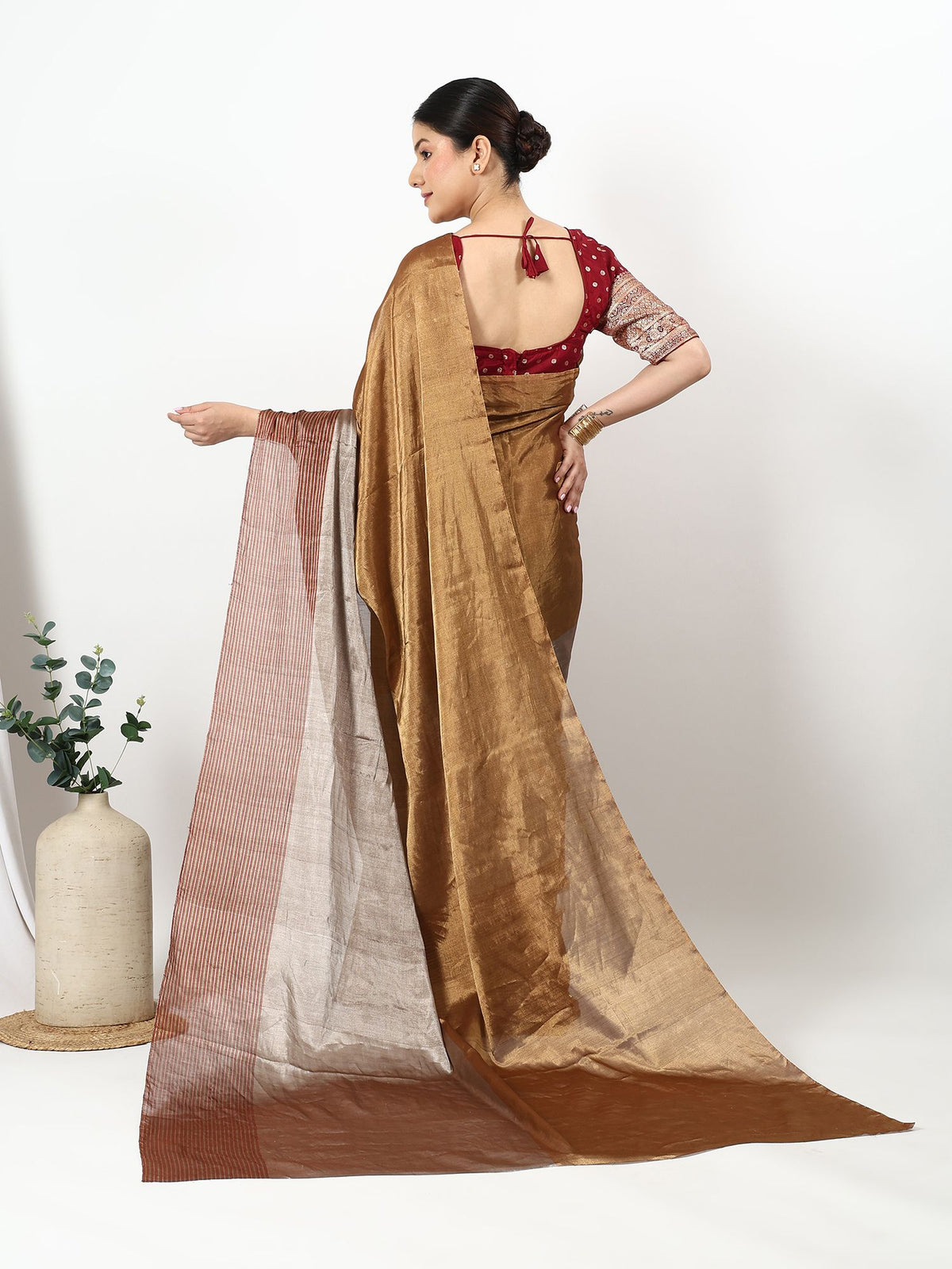 Hiranyaprabha - Chanderi Silk Saree
