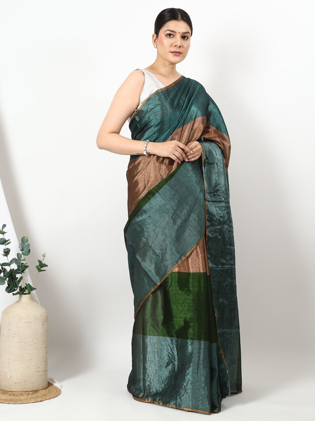 Hiranyaprabha - Chanderi Silk Saree