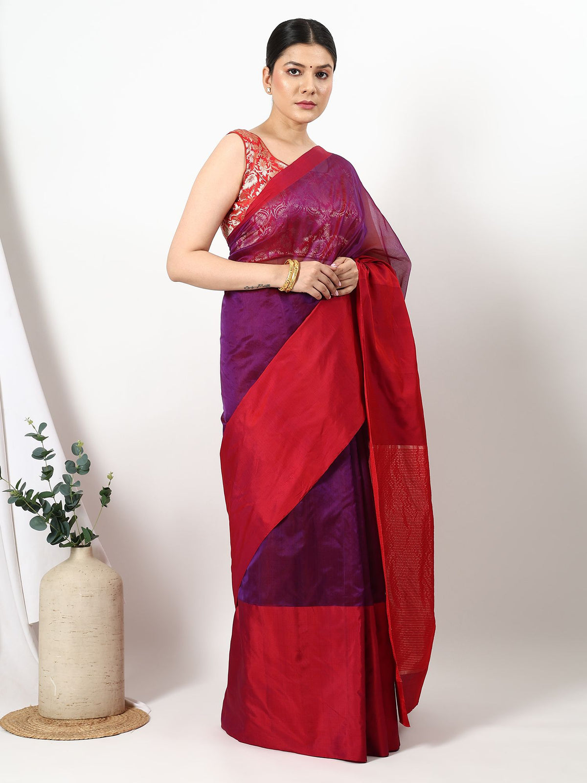 Amra-Manjari - Chanderi Silk Saree