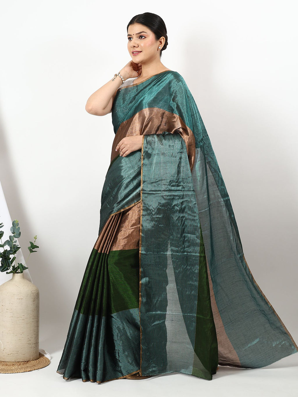 Hiranyaprabha - Chanderi Silk Saree