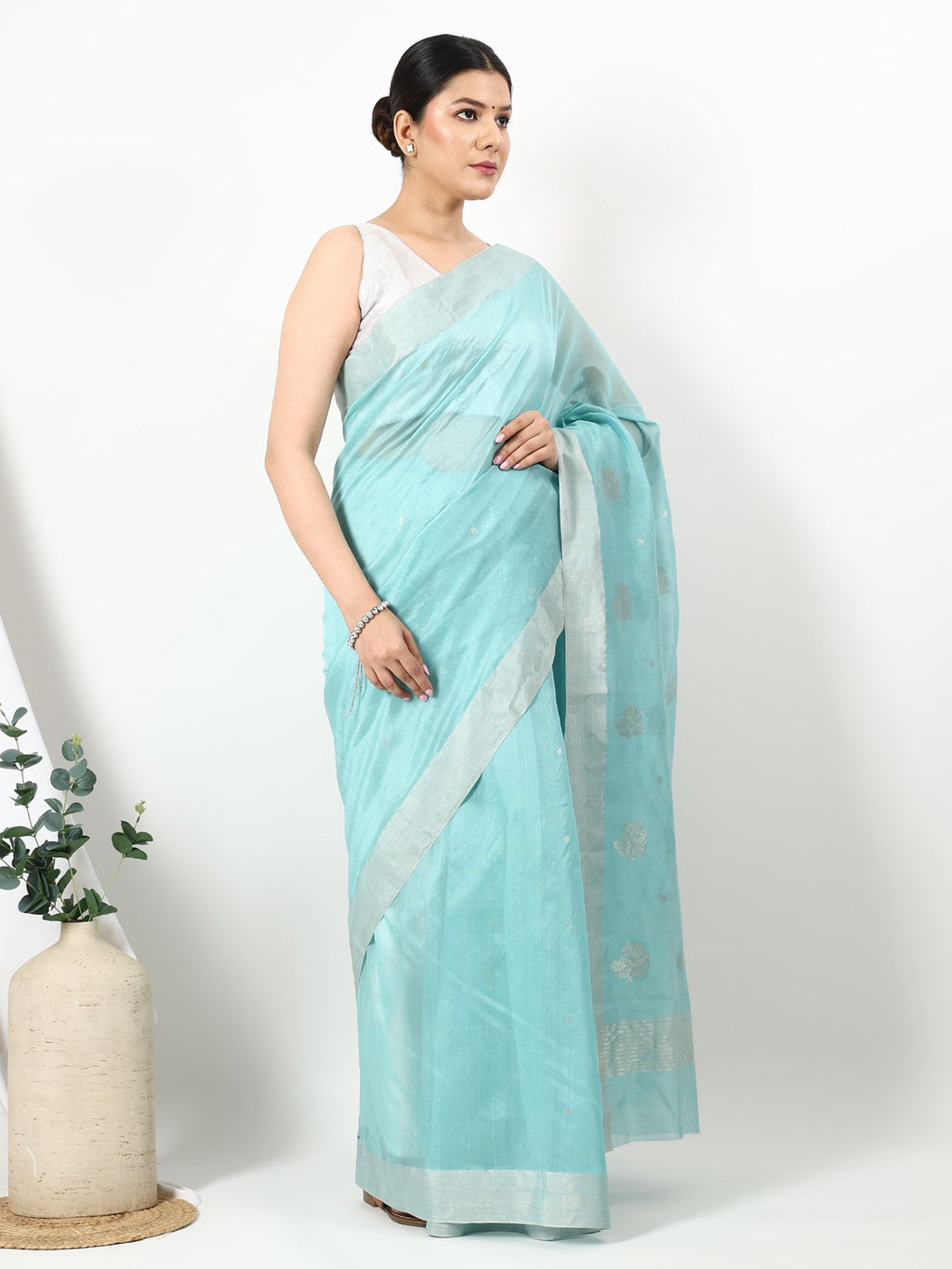 Meghika - Chanderi Silk Saree