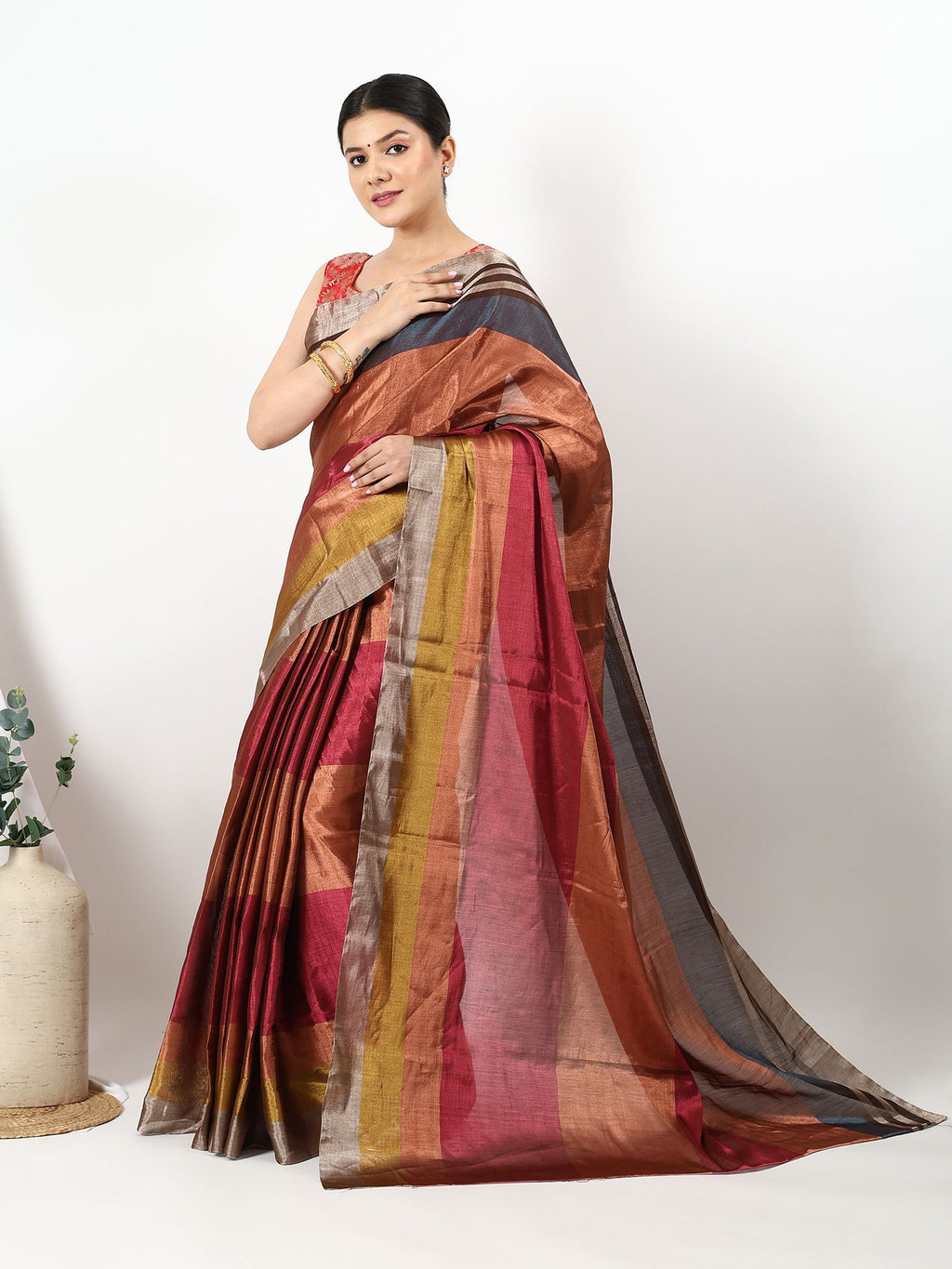 Hiranyaprabha - Chanderi Silk Saree